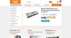 Desktop Screenshot of cateringequipmentuk.net
